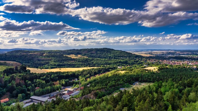 Goslar am Harz Panoramablick
